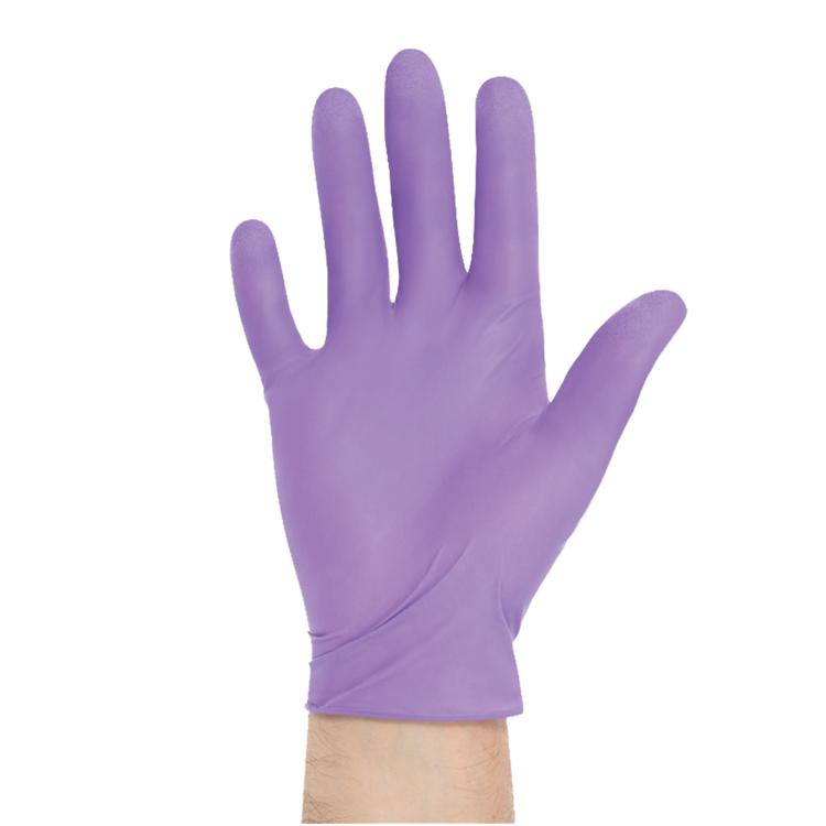 Halyard Purple Nitrile Examination Glove Powder Free Non Sterile