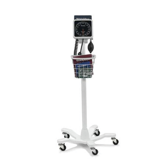 Welch Allyn 767 Aneroid Sphygmomanometer with Mobile Stand and Adult Cuff