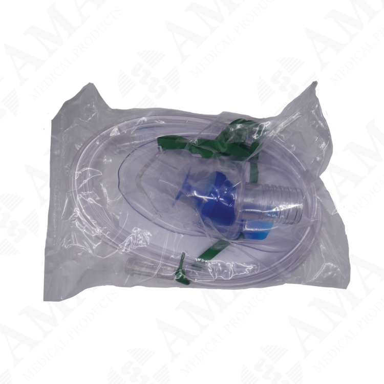 Aerosol Therapy Nebuliser Elongated Mask, 10ml Nebuliser Jar & 2.1m Tubing Adult