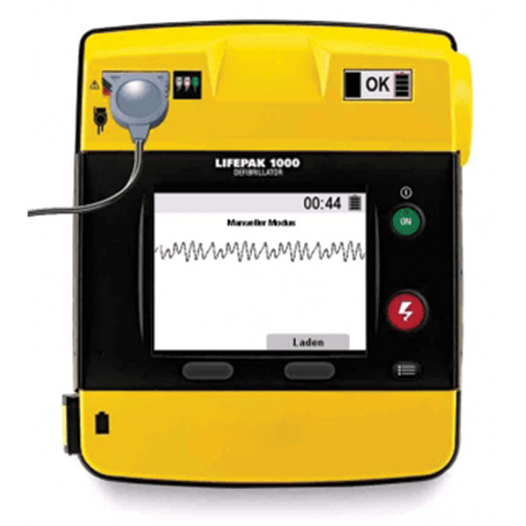 Physio Control Lifepak 1000 External Defibrillator with ECG Display