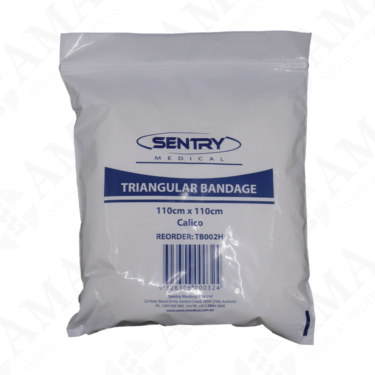 Triangular Bandage Calico Cream Non-Sterile
