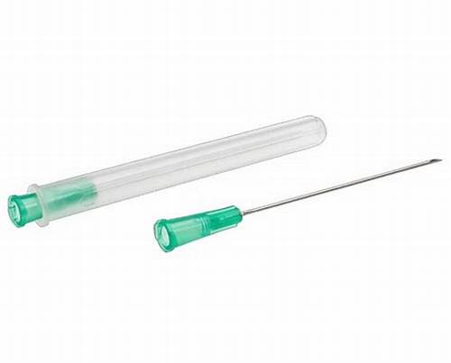 BD PrecisionGlide Hypodermic Needle 21G Green Thin Wall