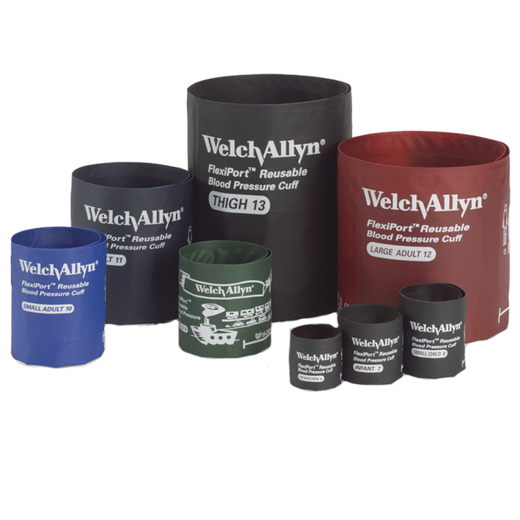 Welch Allyn Flexiport Blood Pressure Multicuff Kit - 8 Cuff Sizes