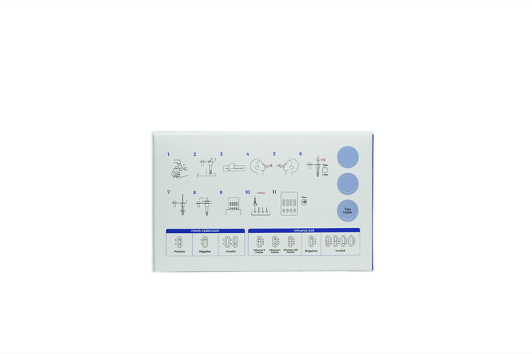 Cellife 5-in-1 Rapid Antigen Test (Covid-19, RSV, Influenza A&B and ADV) Box/5 Tests