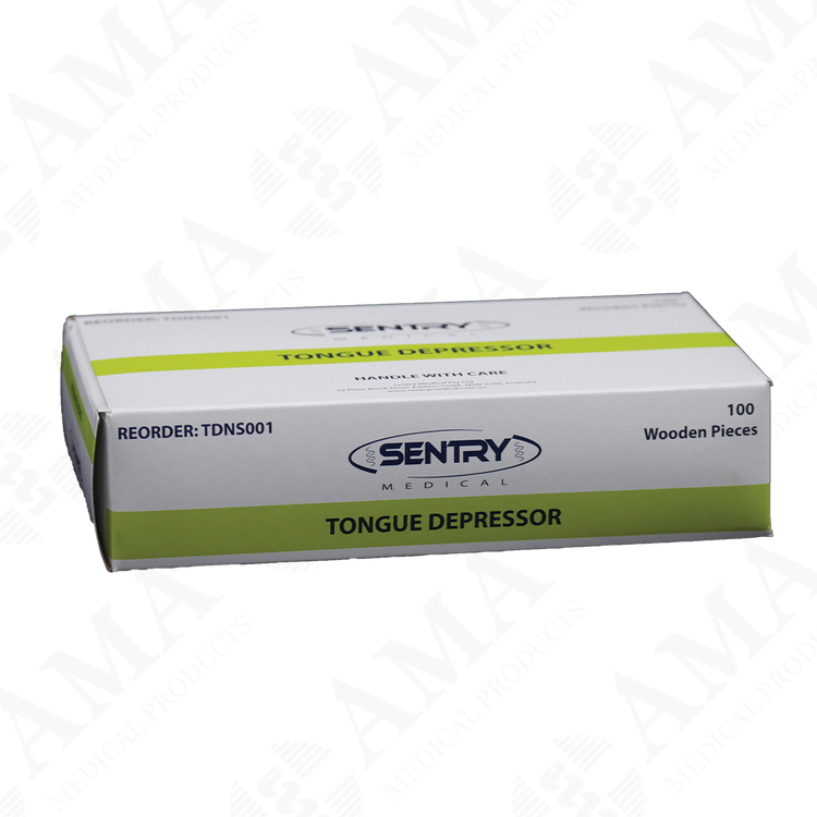 Sentry Wooden Tongue Depressor 150x18mm