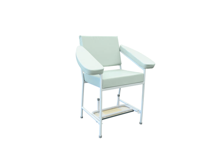 Pacific Medical Blood Chair with Arm Rest & Foldable Foot Rest