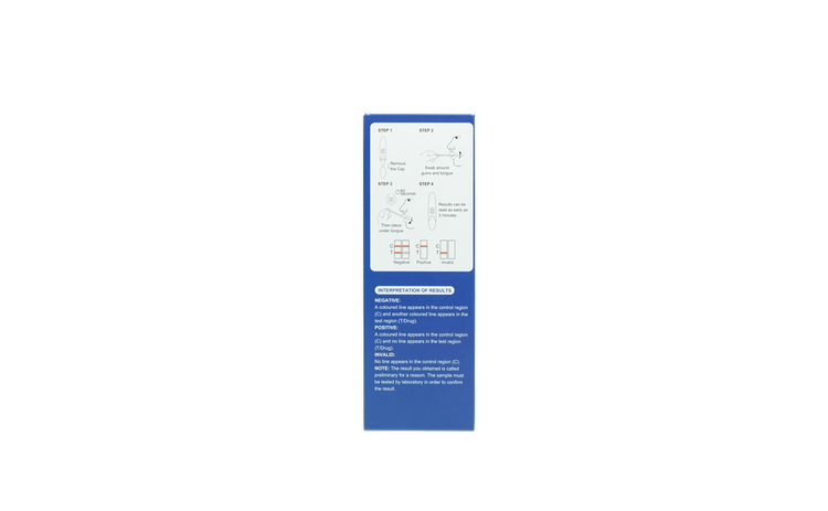 Cellife Multi-Drug 6 Drugs RapidTest (Oral Fluid)OPI50/COC50/AMP50+MET50/BZO10+THC 15 Box/7 Tests