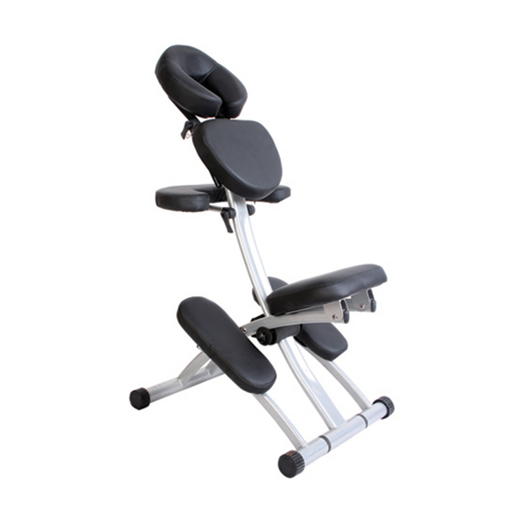 Pacific Medical Portable Deluxe Massage Chair Black