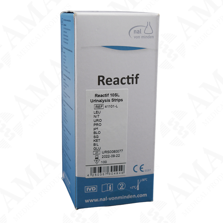 Reactif 10SL Urinalysis Strips