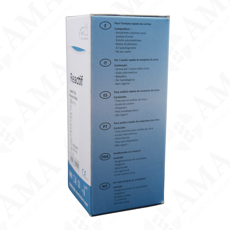 Reactif 10SL Urinalysis Strips