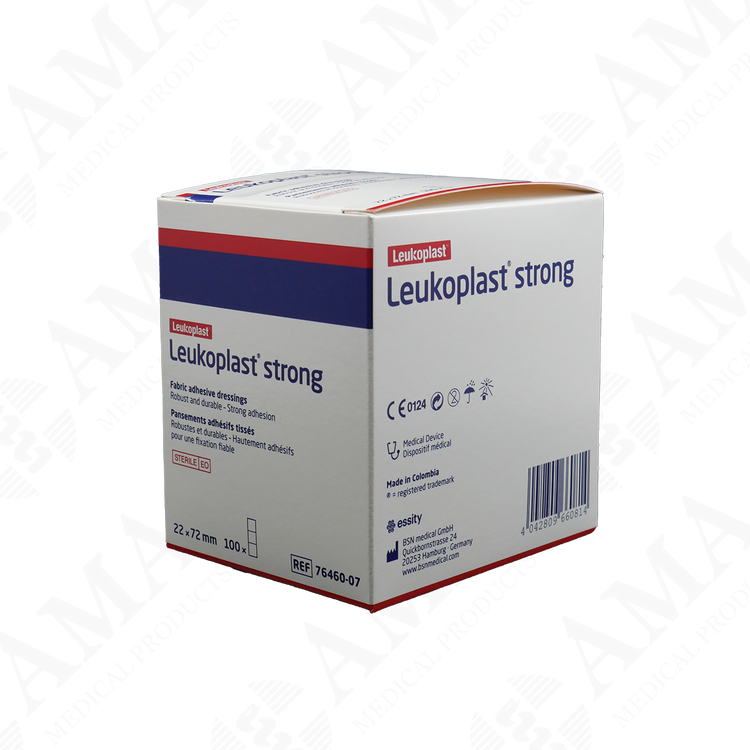 Leukoplast Strong Fabric Dressing Strip 7.2cm x 2.2cm
