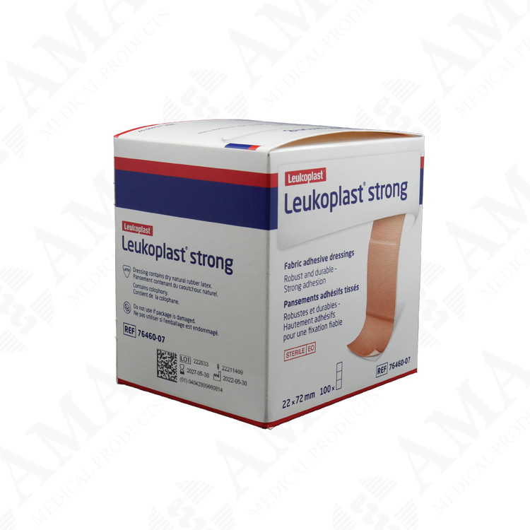 Leukoplast Strong Fabric Dressing Strip 7.2cm x 2.2cm