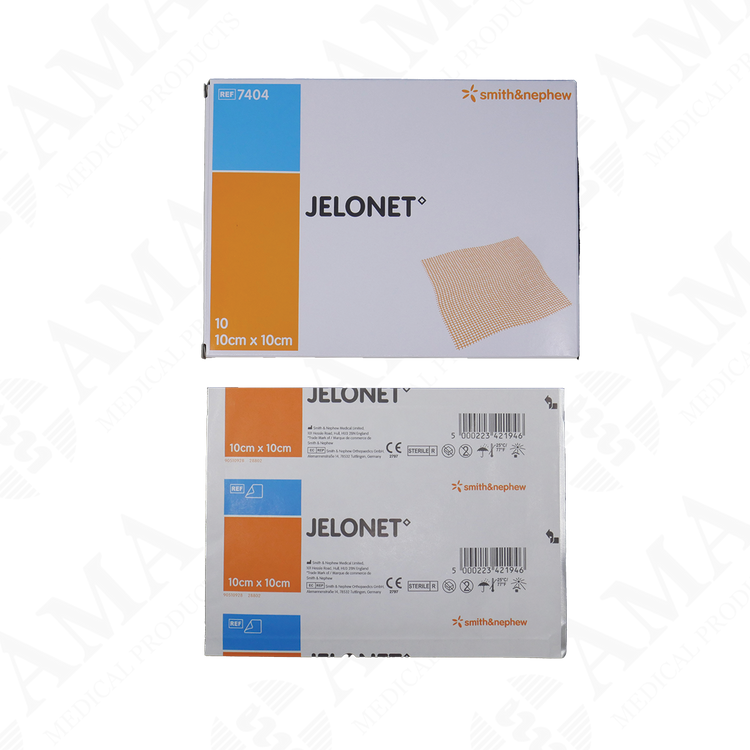 Smith & Nephew Jelonet Non-Medicated Parafin Gauze Dressing 10x10cm