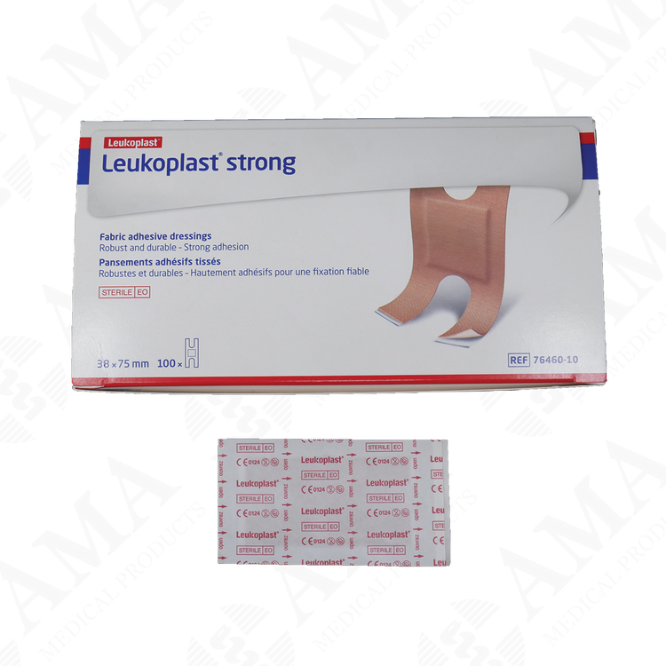 Leukoplast Strong Fabric Dressing Strip Knuckles