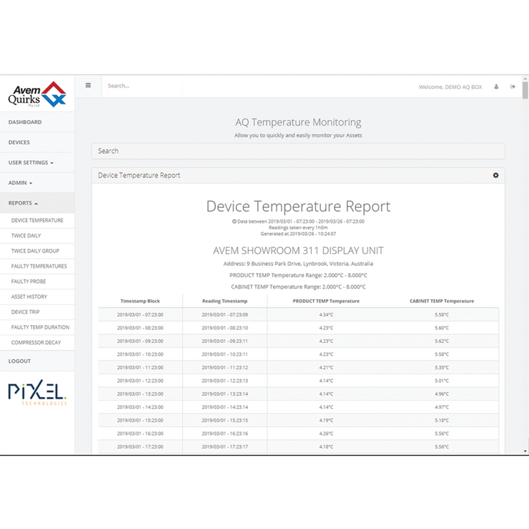 Medisafe Plus AQ Box Cloud Monitoring Device - Includes 12 Month Portal Access