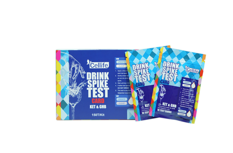 Cellife Drink Check Test (GHB/KET) Packet/10 Tests
