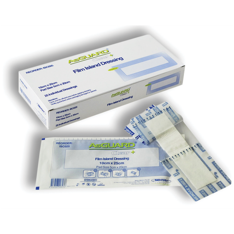 Sentry Medical AsGUARD Clear Island Dressing