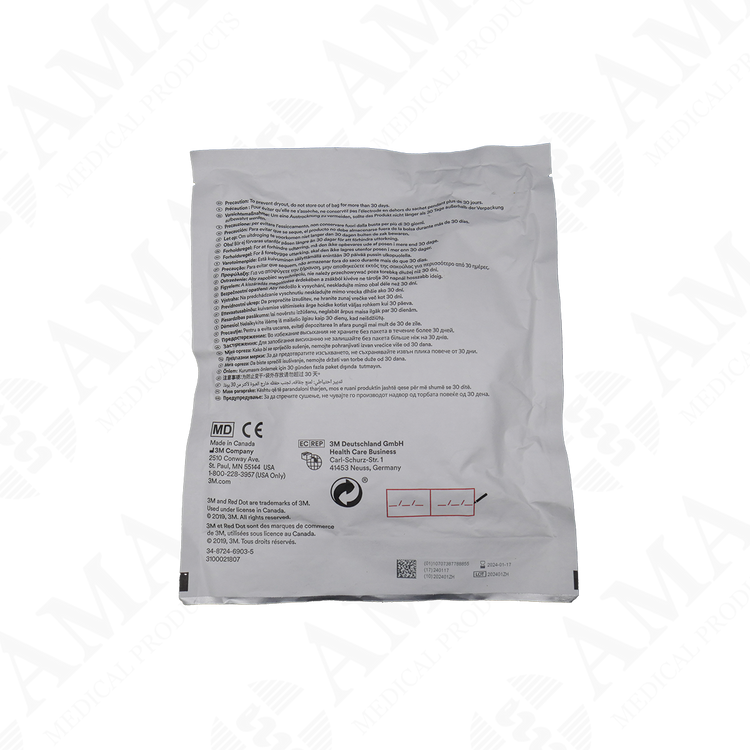 3M Red Dot 2239 Micropore ECG Electrodes