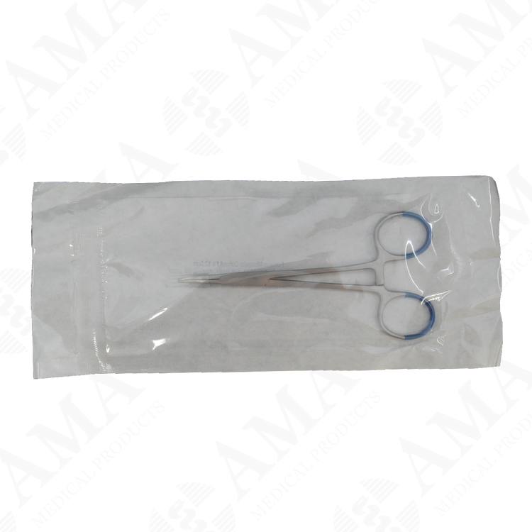 Aaxis Forceps Halstead Mosquito Curved 12.5cm Sterile Disposable