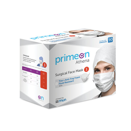 Surgical Mask Level 2 with Ties - Carton of 6 Boxes of 50