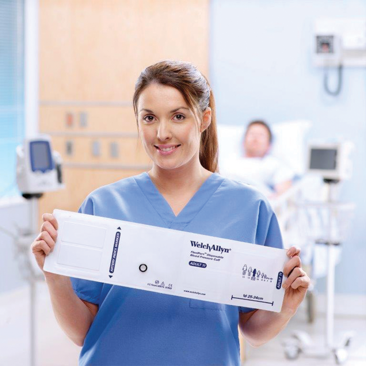 Welch Allyn Blood Pressure Disposable Cuff FlexiPort Series - Various Sizes