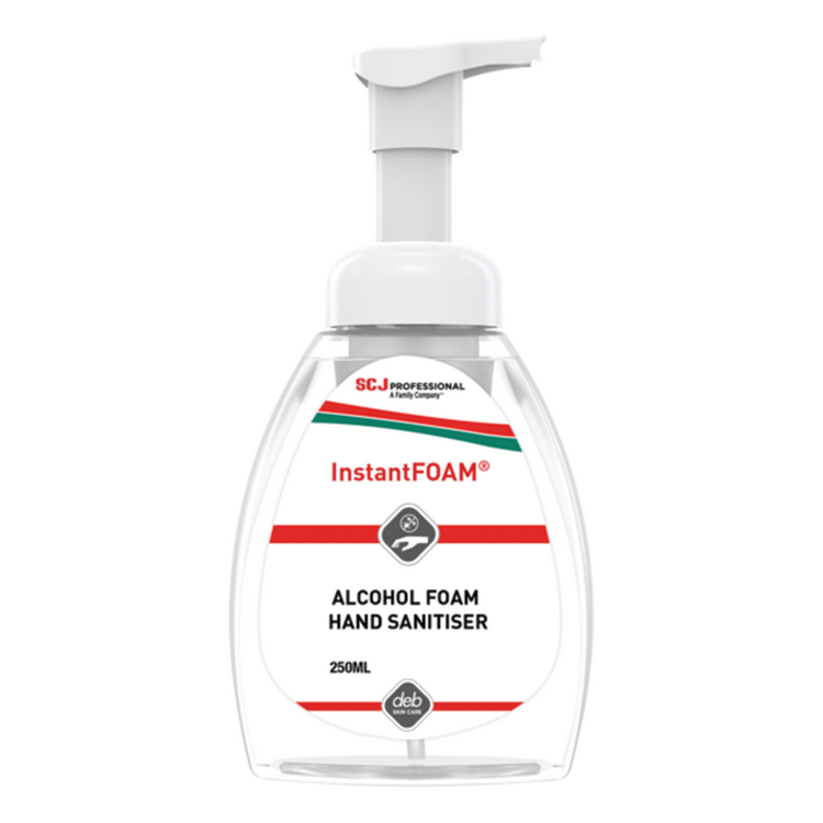 Deb InstantFoam Pump Hand Sanitizer with Moisturiser (Various Sizes)