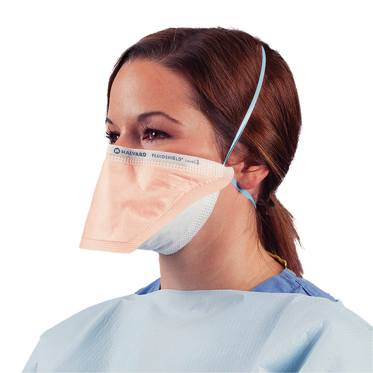 Halyard Surgical N95 Respirator Mask - FLUIDSHIELD - Box of 35