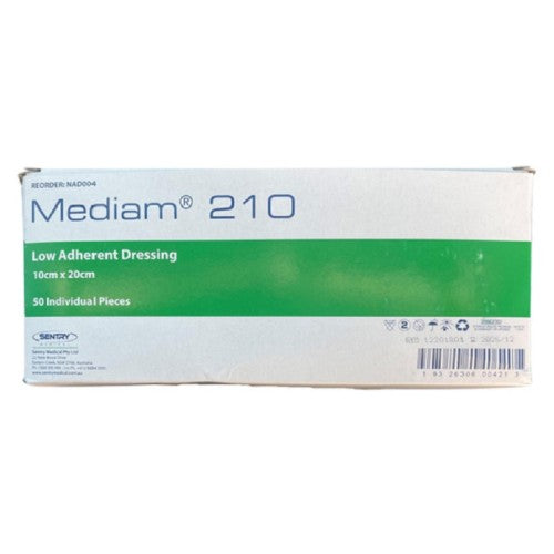 Sentry Mediam 210 Low Adherent Dressings