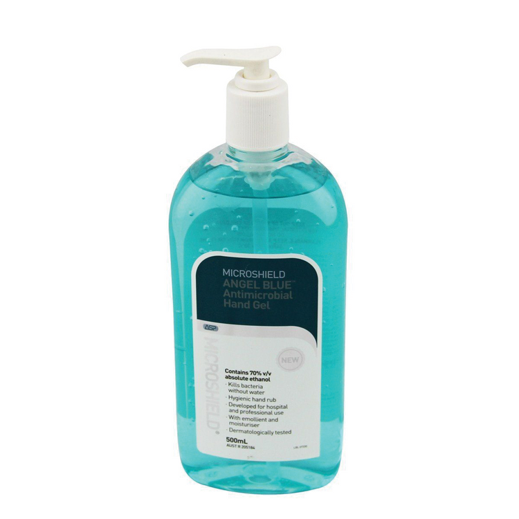 Microshield Angel Blue Hand Gel 500ml