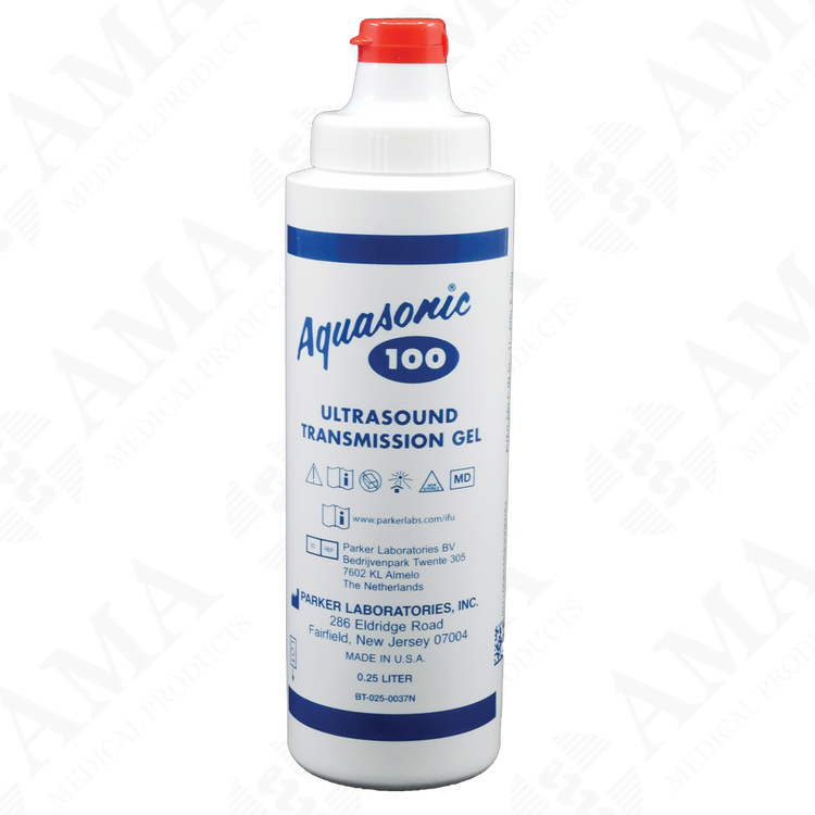Aquasonic 100 Ultrasound Gel Blue 250ml Bottle