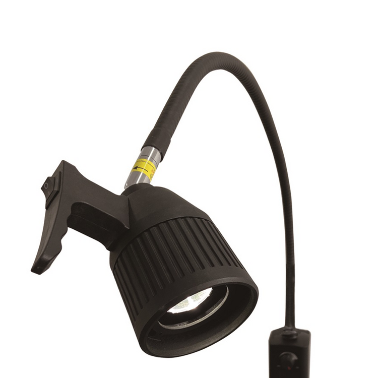 PML1 LED Examination Light Black Wall and Mobile