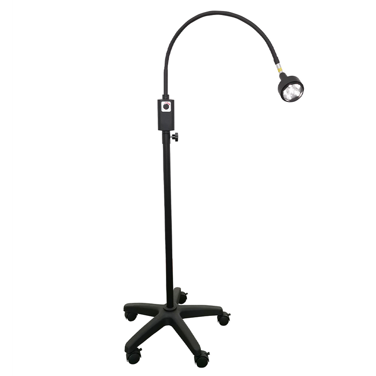 PML2 LED Examination Light Black Wall and Mobile