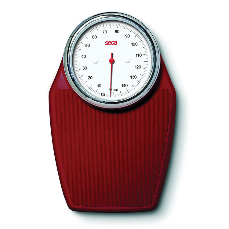 Seca 760 Burgundy Red 150kg Mechanical Scales