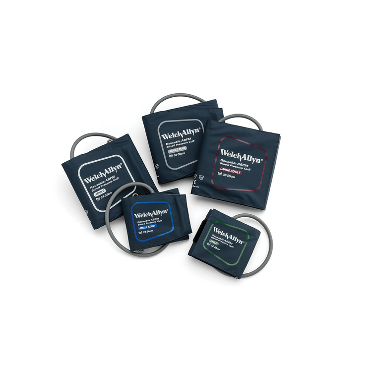 Hillrom Welch Allyn Blood Pressure Cuff FlexiPort Series for ABPM7100 (S) - Various Sizes