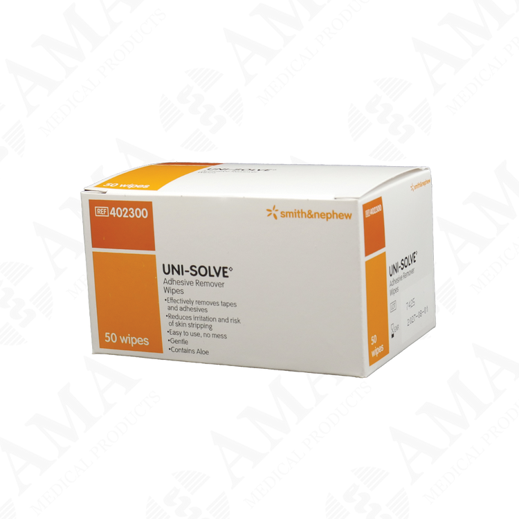 Smith & Nephew Uni Solve Adhesive Remover Wipe