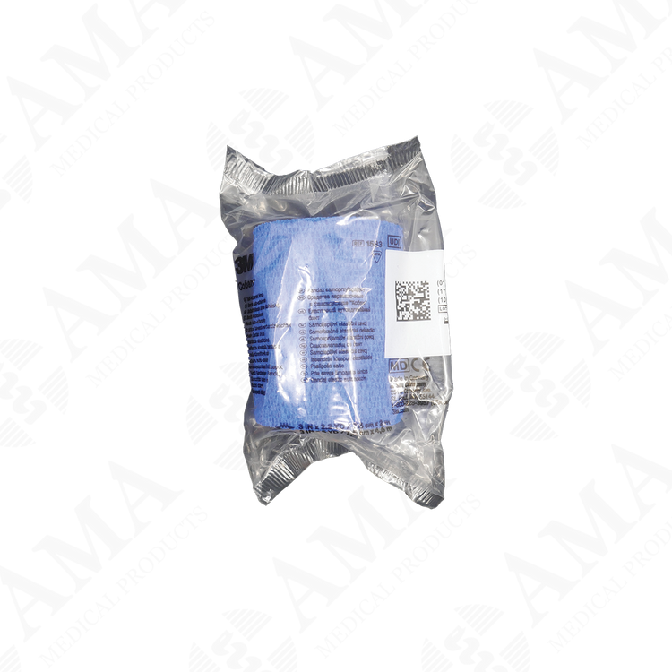 Coban 1583B Self-Adherent Wrap 75mm x 2m Blue