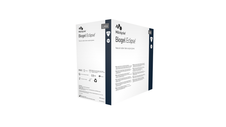 Molnlycke Biogel Eclipse Sterile Surgical Glove (Various Sizes)