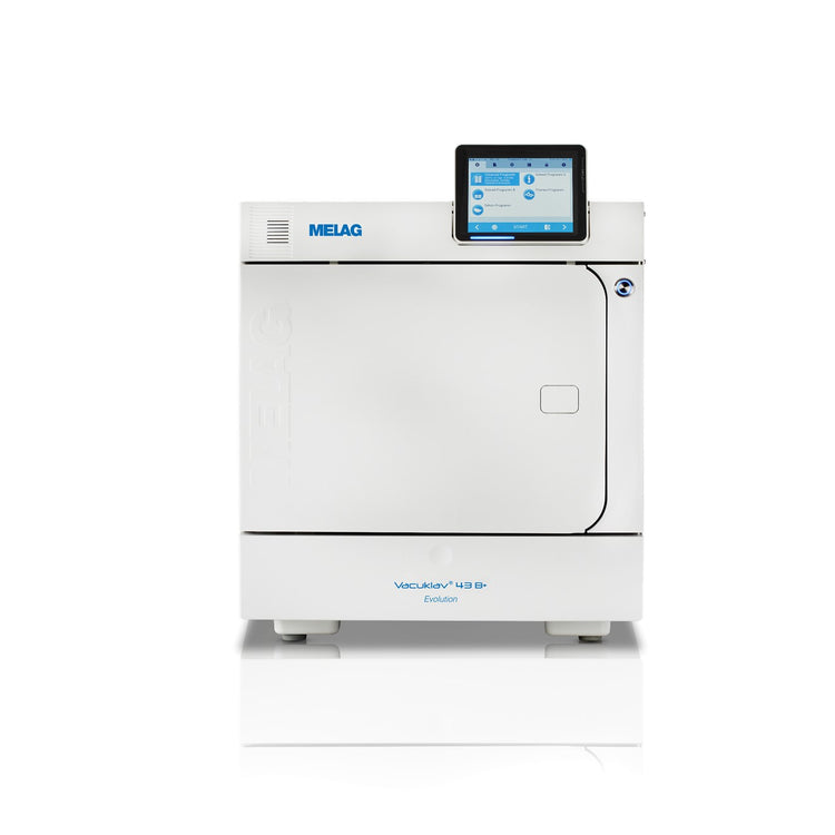 Melag Vacuklav 43B+ 22L Evolution B Class Autoclave comes with On Board Logger