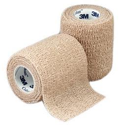 3M Coban 1583 Self Adherent Wrap 75mm x 2M Natural
