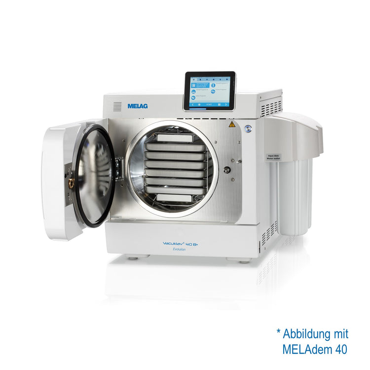 Melag Vacuklav 40B+ 18L Evolution B Class Autoclave comes with On Board Logger