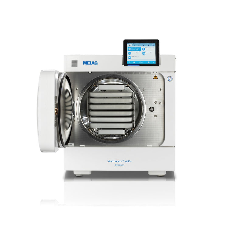 Melag Vacuklav 41B+ 18L Evolution B Class Autoclave comes with On Board Logger