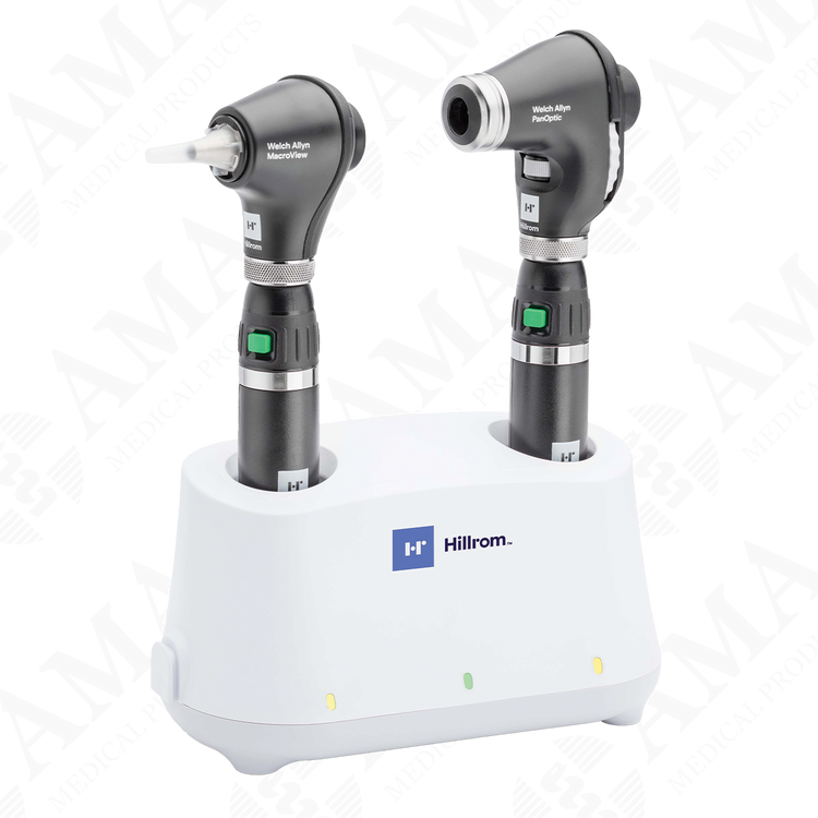 Hillrom Welch Allyn 71-PM2LDX-6 Desk Set PanOptic Basic, MacroView Basic, Li-Ion Basic Power Handle