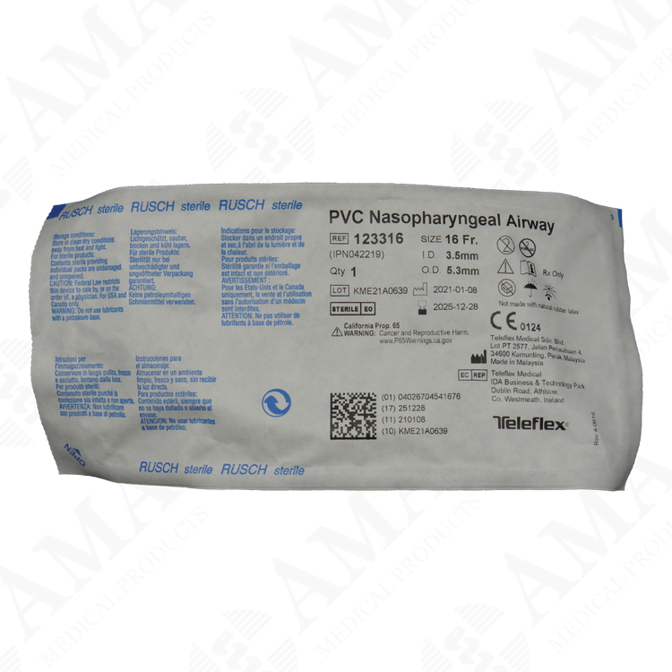 Teleflex Nasopharyngeal Airway (Various Sizes)