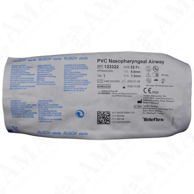 Teleflex Nasopharyngeal Airway (Various Sizes)