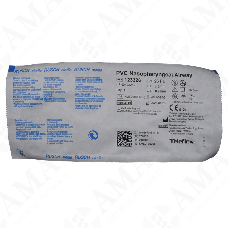 Teleflex Nasopharyngeal Airway (Various Sizes)