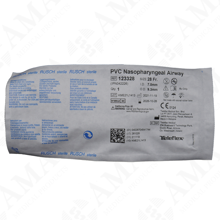 Teleflex Nasopharyngeal Airway (Various Sizes)