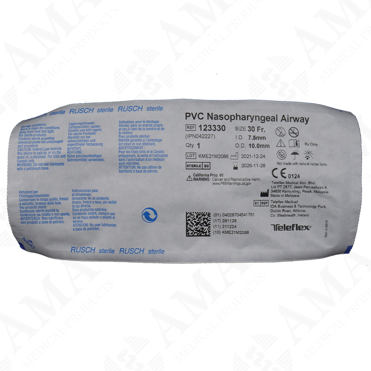 Teleflex Nasopharyngeal Airway (Various Sizes)