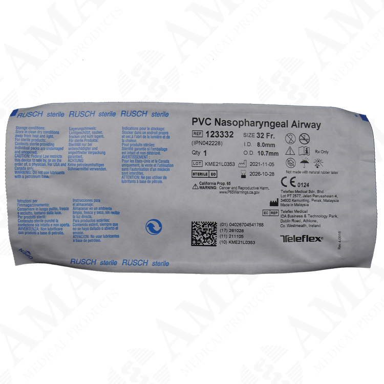 Teleflex Nasopharyngeal Airway (Various Sizes)