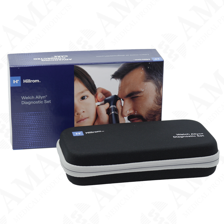 Hillrom Welch Allyn 71-PM2LXU Portable Diagnostic Set PanOptic Basic, MacroView Basic, Li-Ion Basic Power Handle USB