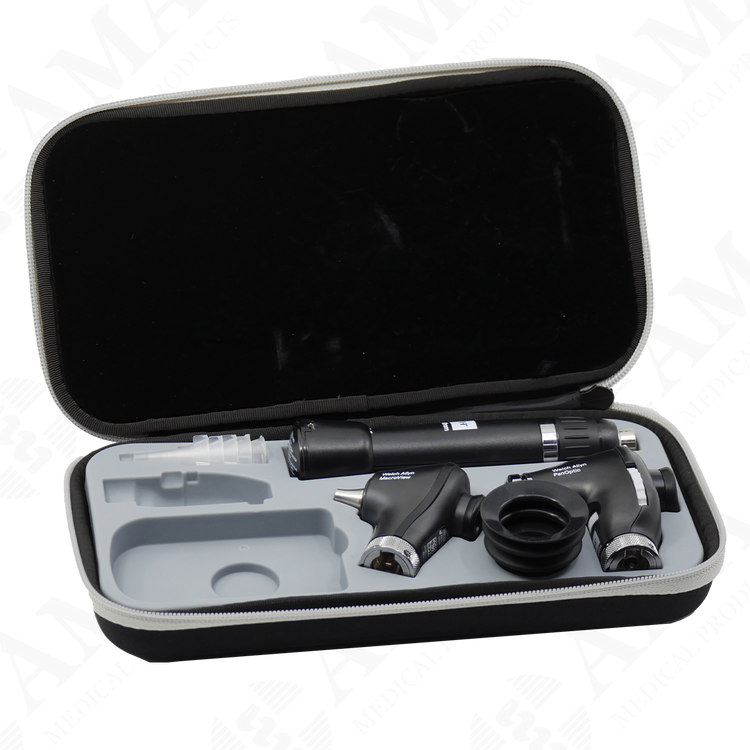 Hillrom Welch Allyn 71-PM2LXU Portable Diagnostic Set PanOptic Basic, MacroView Basic, Li-Ion Basic Power Handle USB